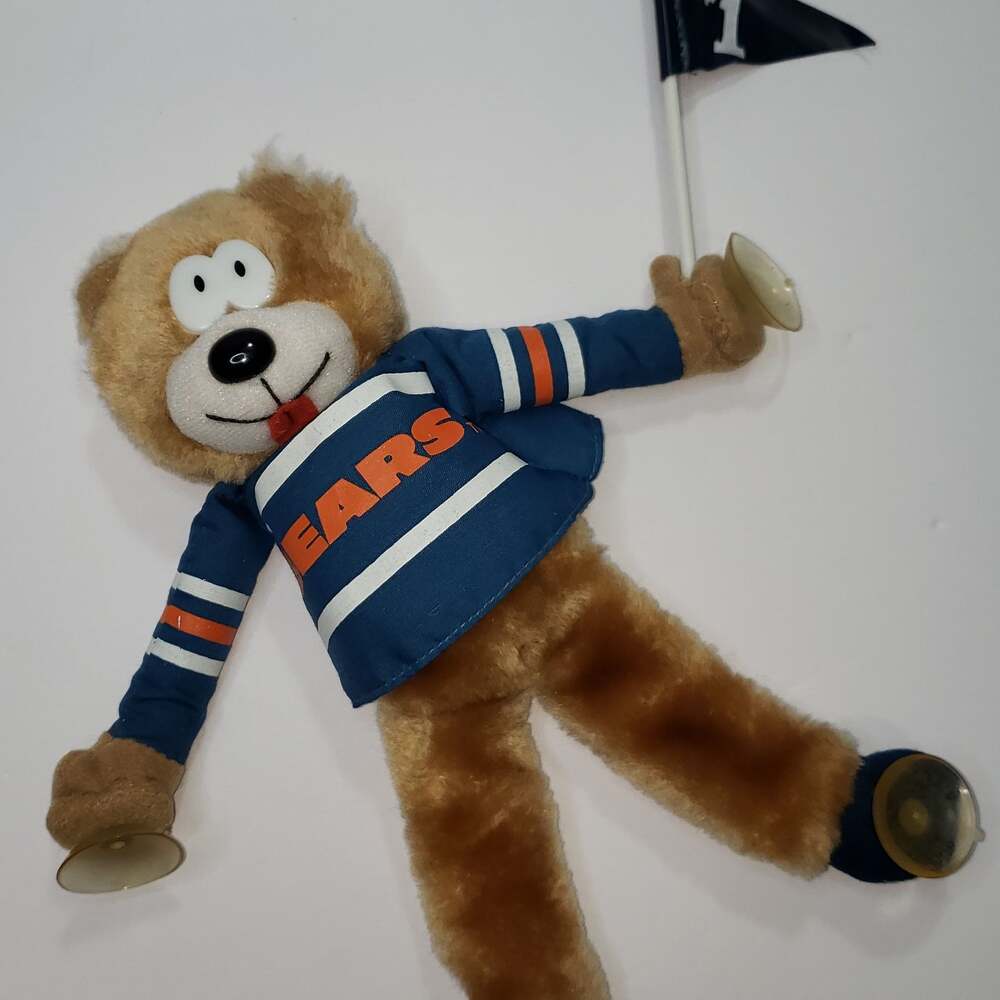 Vintage 1996 Chicago Bears Good Stuff NFL Plush 8" Teddy‎ Bear